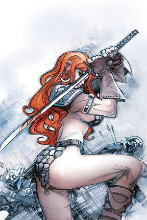 Red Sonja #24 (20 Copy Moritat Virgin Cover)