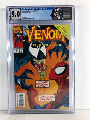 絶品】 アメコミ ヴェノム PROTECTOR LETHAL : VENOM CGC ポスター