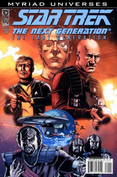 Star Trek The Next Generation The Last Generation #1 Comic