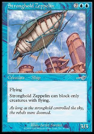 Stronghold Zeppelin (Nemesis) Trading Card