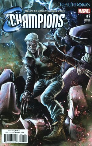 Champions #7 (Checchetto Resurrxion Variant)
