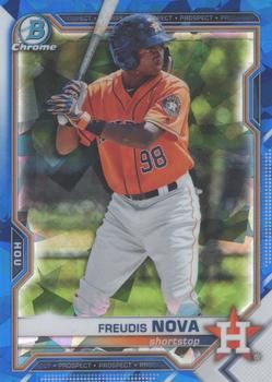 Freudis Nova 2021 Bowman Sapphire Edition Baseball #BCP-56 Sports Card
