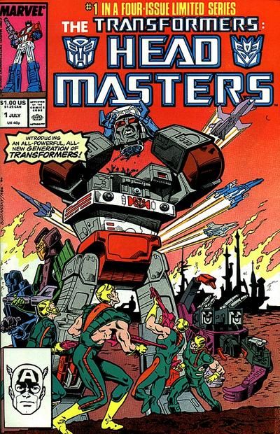 The Transformers: Headmasters #1 Comic