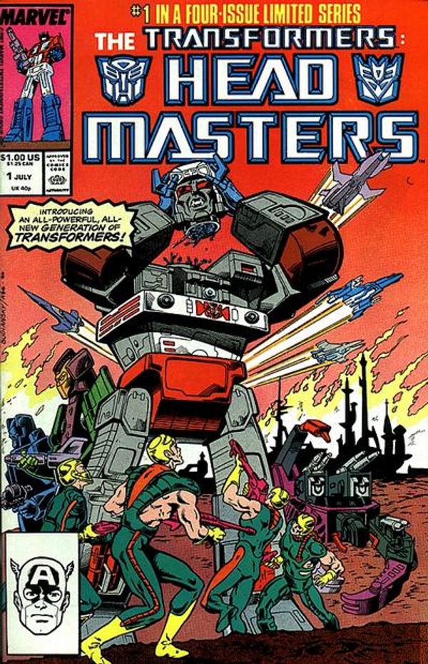 The Transformers: Headmasters #1