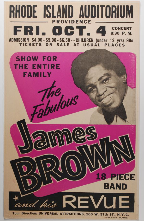 James Brown Rhode Island Auditorium 1968