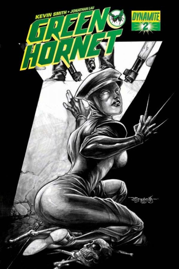 Green Hornet #2 (Segovia Sketch Cover)