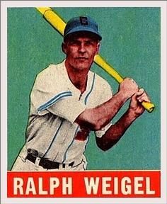 Ralph Weigel 1948 Leaf #86 Sports Card