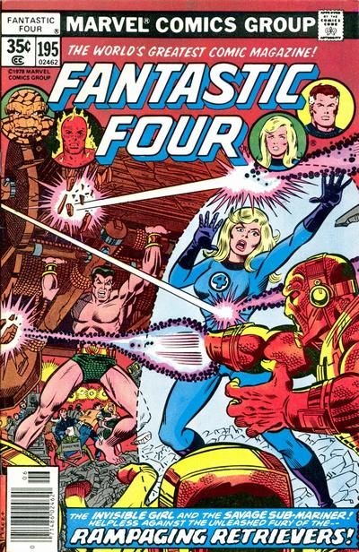 Fantastic Four #195 Comic