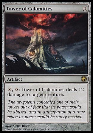 Tower of Calamities (Scars of Mirrodin) Trading Card