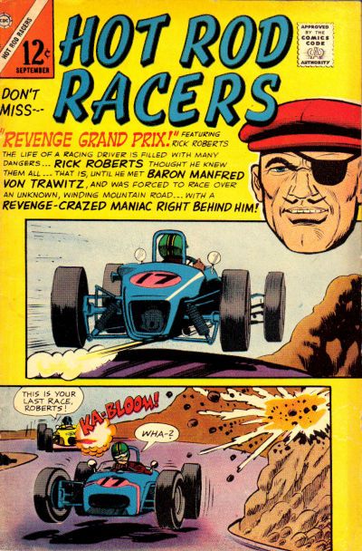 Hot Rod Racers #10 Comic