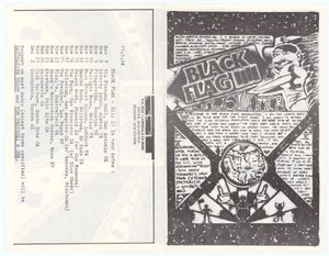Black Flag Slip It In Tour 1984