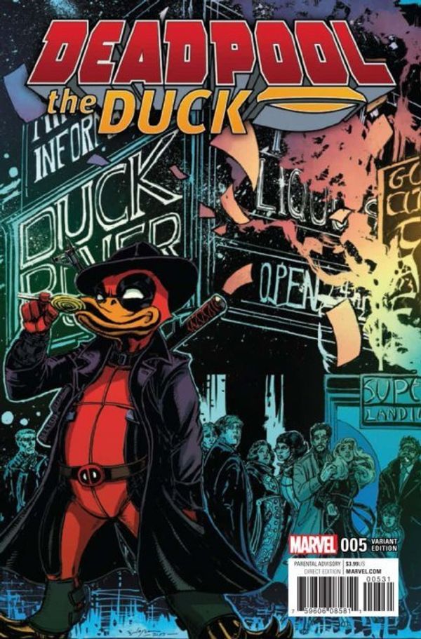 Deadpool the Duck #5 (Chin Variant)