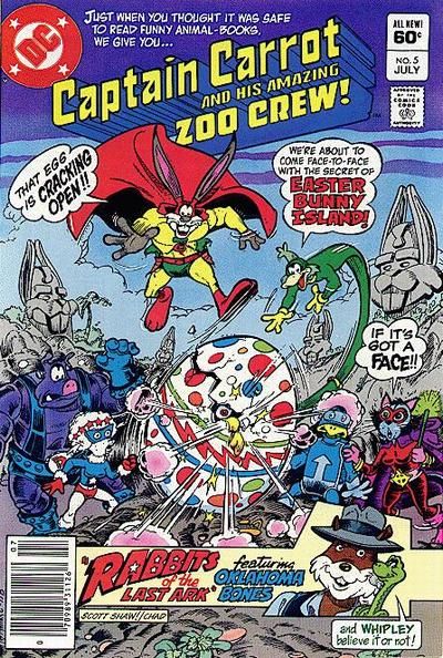 Captain Carrot and His Amazing Zoo Crew #5 Comic