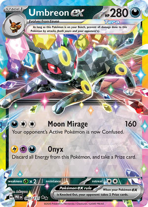 Umbreon ex (60/131) - Prismatic Evolutions