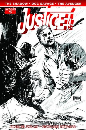 Justice Inc #3 (10 Copy Hardman B&amp;w Incv)