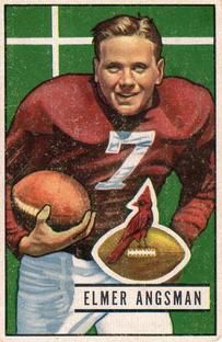 Elmer Angsman 1951 Bowman #97 Sports Card