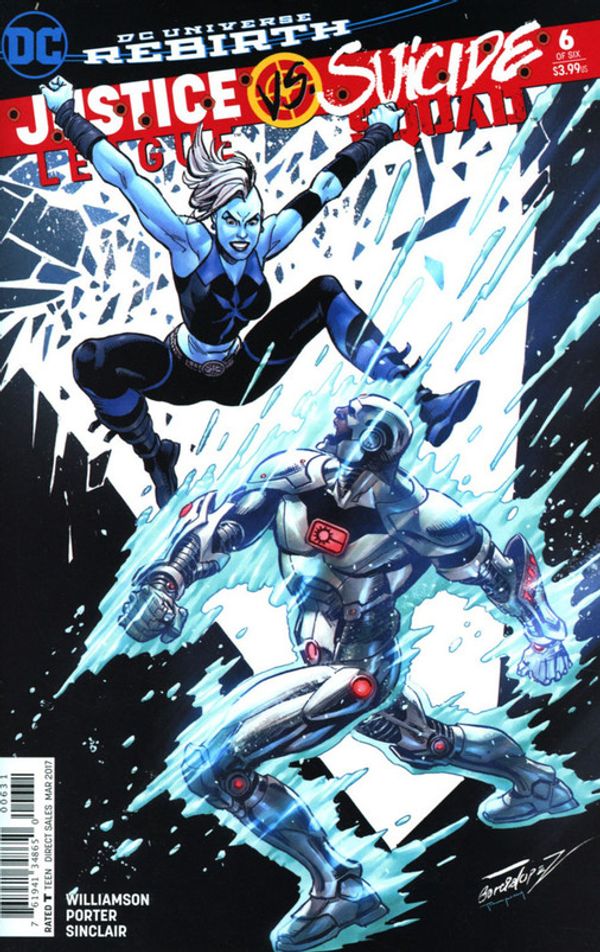 Justice League vs. Suicide Squad #6 (Suicide Squad Variant Cover)