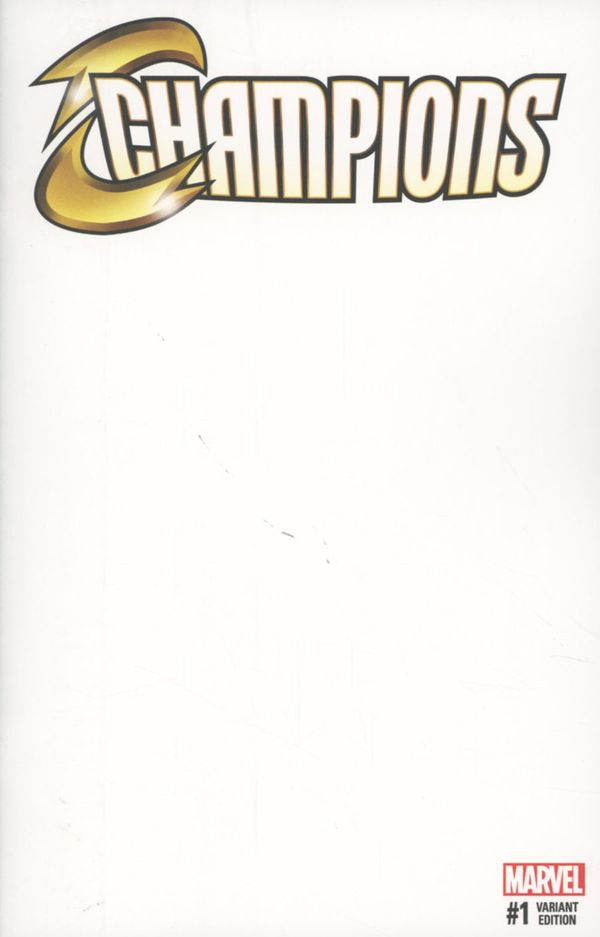 Now Champions #1 (Blank Variant)