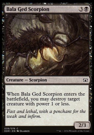 Bala Ged Scorpion (Nissa vs. Ob Nixilis) Trading Card