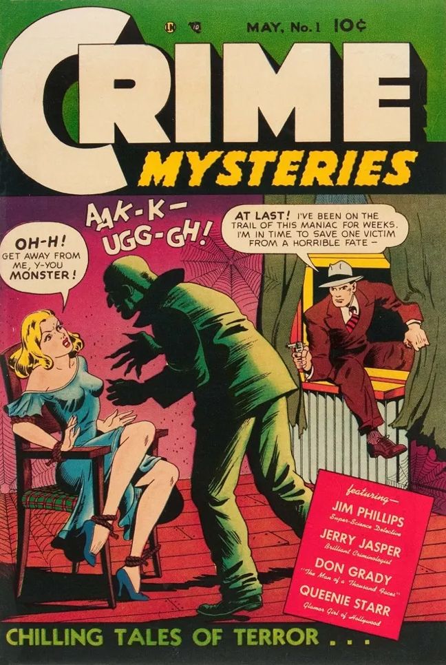 Crime Mysteries #1 Comic