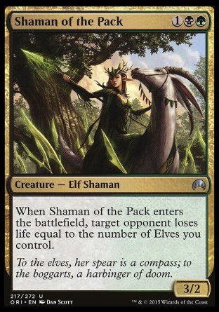 Shaman of the Pack (Magic Origins) Trading Card