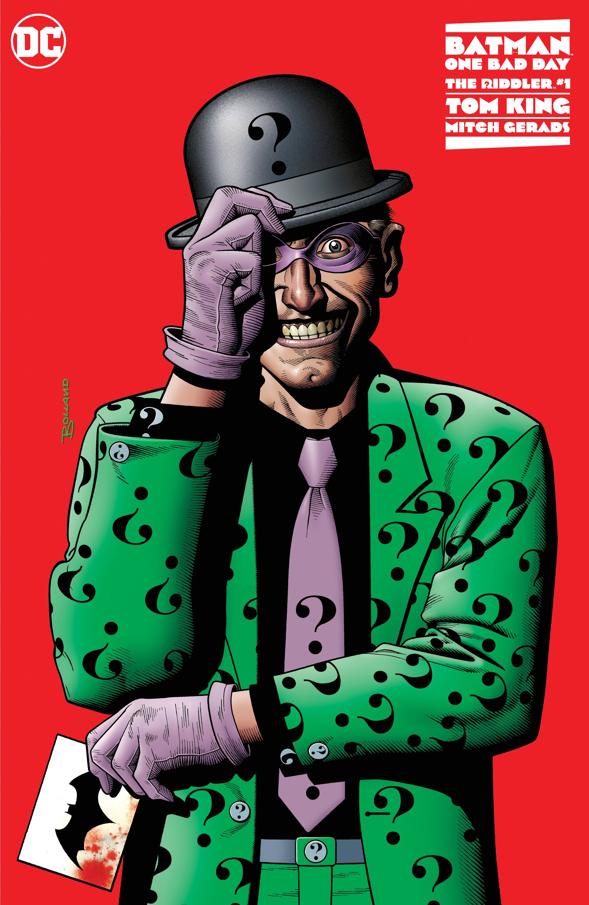 Batman: One Bad Day - The Riddler #1 (Cvr E Inc 1:100 Brian Bolland Var) Comic