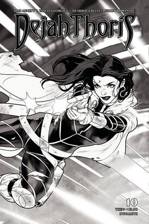 Dejah Thoris (2019) #10 (25 Copy Georgiev B&w Cover)