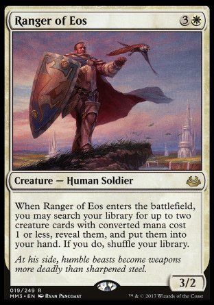 Ranger of Eos (Modern Masters 2017) Trading Card