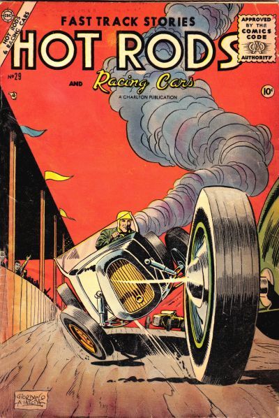 Hot Rods and Racing Cars #29 Comic