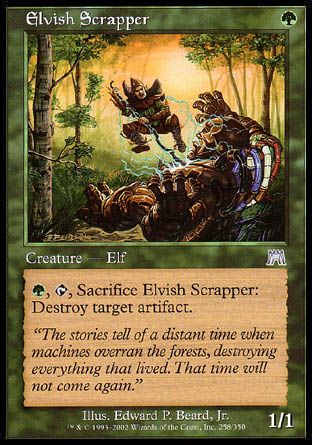 Elvish Scrapper (Onslaught) Trading Card