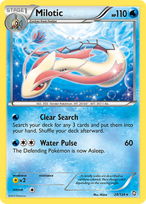 Milotic (28/124) - Dragons Exalted