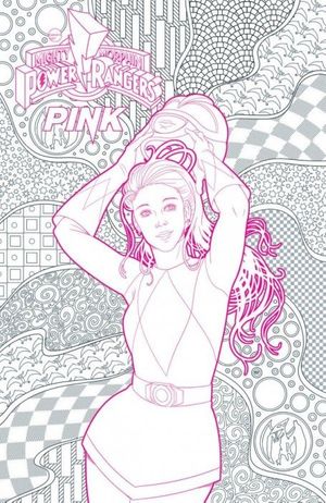 Mighty Morphin Power Rangers: Pink #1 (Daniele Di Coloring Book Variant)