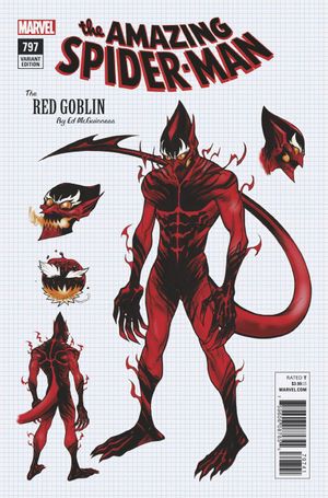 Amazing Spider-man #797 (Design Variant Leg)