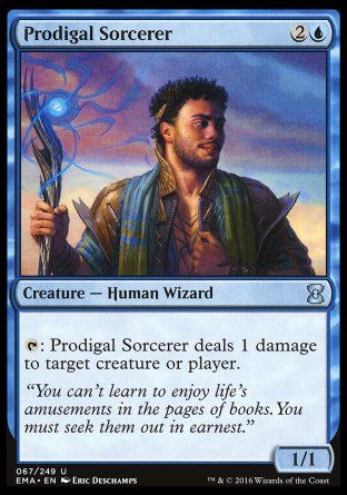 Prodigal Sorcerer (Eternal Masters) Trading Card