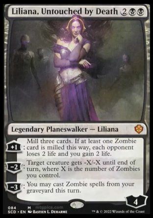 Liliana, Untouched by Death (Starter Commander Decks) Trading Card