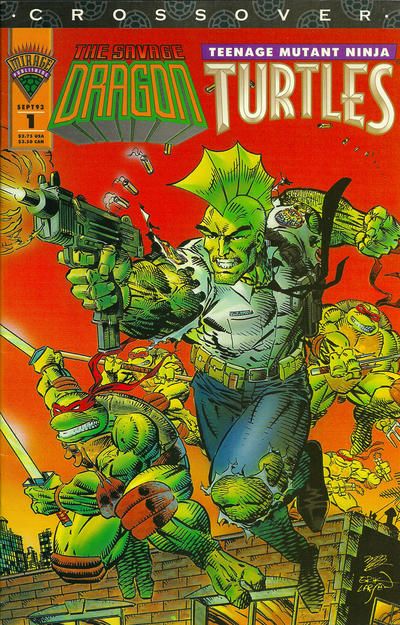 Savage Dragon/Teenage Mutant Ninja Turtles #1 Comic