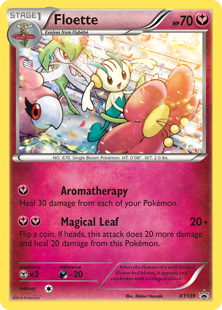 Floette (XY139) - XY Black Star Promos Pokémon Card