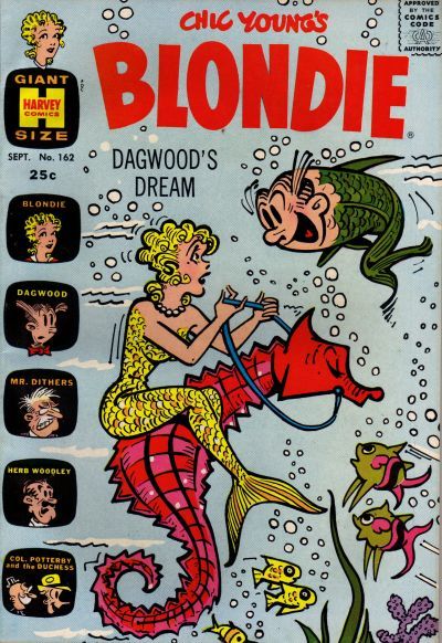 Blondie Comics Monthly #162 Comic