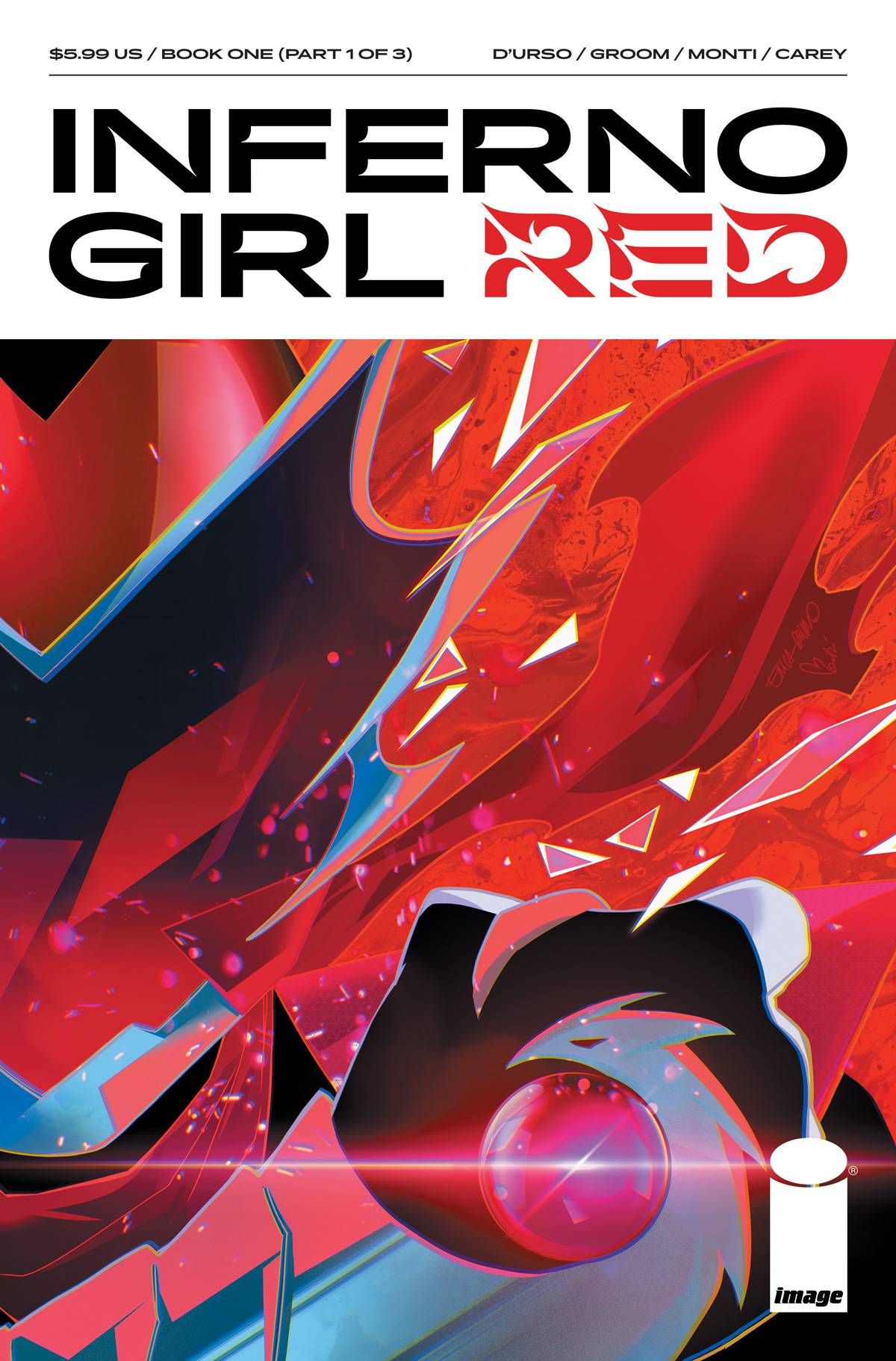 Inferno Girl Red - Book One Comic