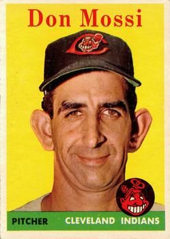 Don Mossi 1958 Topps #35 Sports Card