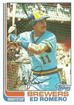 Jim Gantner 1980 Topps Autograph #374 Brewers