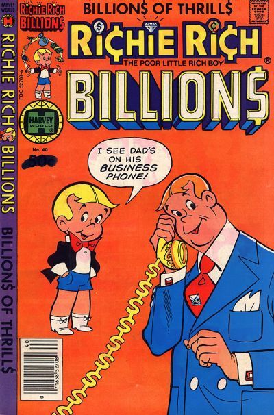 Richie Rich Billions #40 Comic