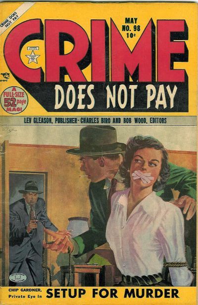 Crime Does Not Pay #98 Comic