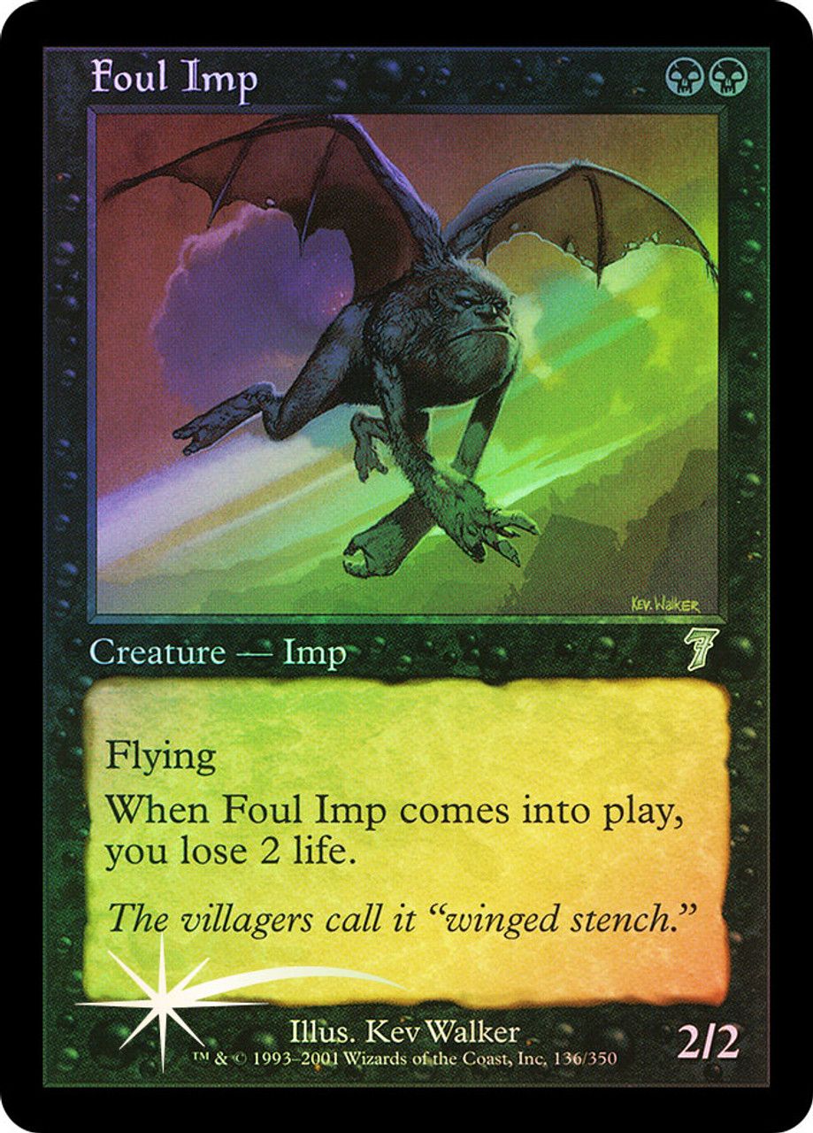 Foul Imp (7th Edition - Foil) Trading Card