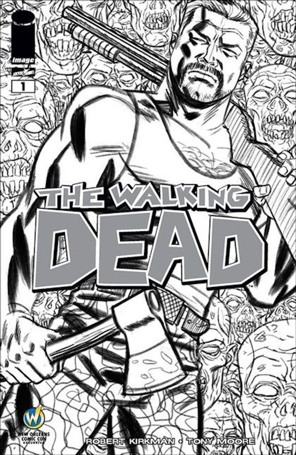 The Walking Dead #1 (Wizard World New Orleans 2015 Sketch)