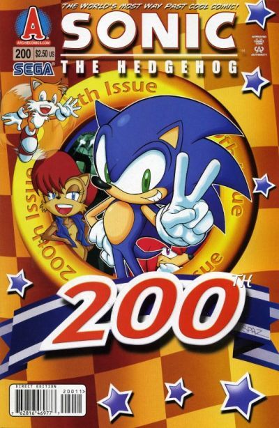 Sonic the Hedgehog #200 Comic