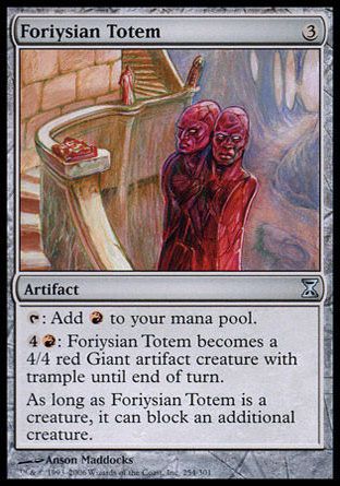 Foriysian Totem (Time Spiral) Trading Card