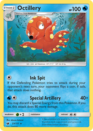 Octillery (23/111) - Crimson Invasion