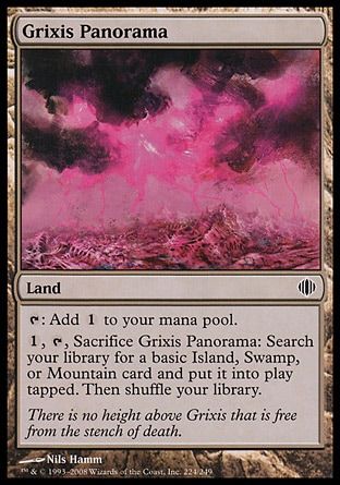 Grixis Panorama (Shards of Alara) Trading Card