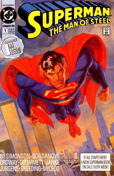 Superman: The Man of Steel #1 Comic